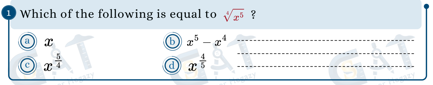 Question 1