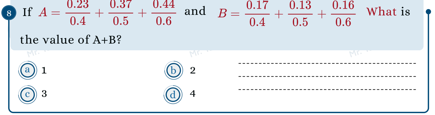 Question 8
